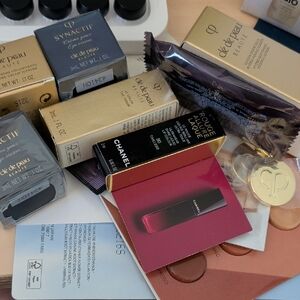 Lot of Cle De Peau Beaute and Synactif Chanel Deluxe Samples